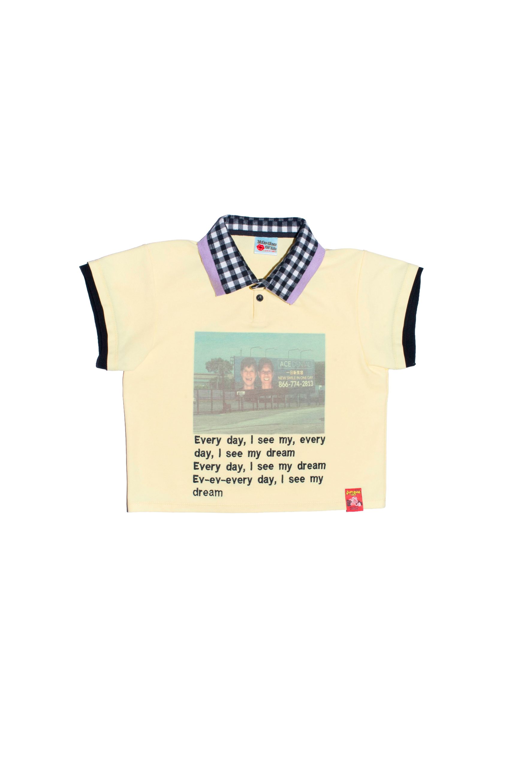 “YES” Yellow Polo T-Shirt