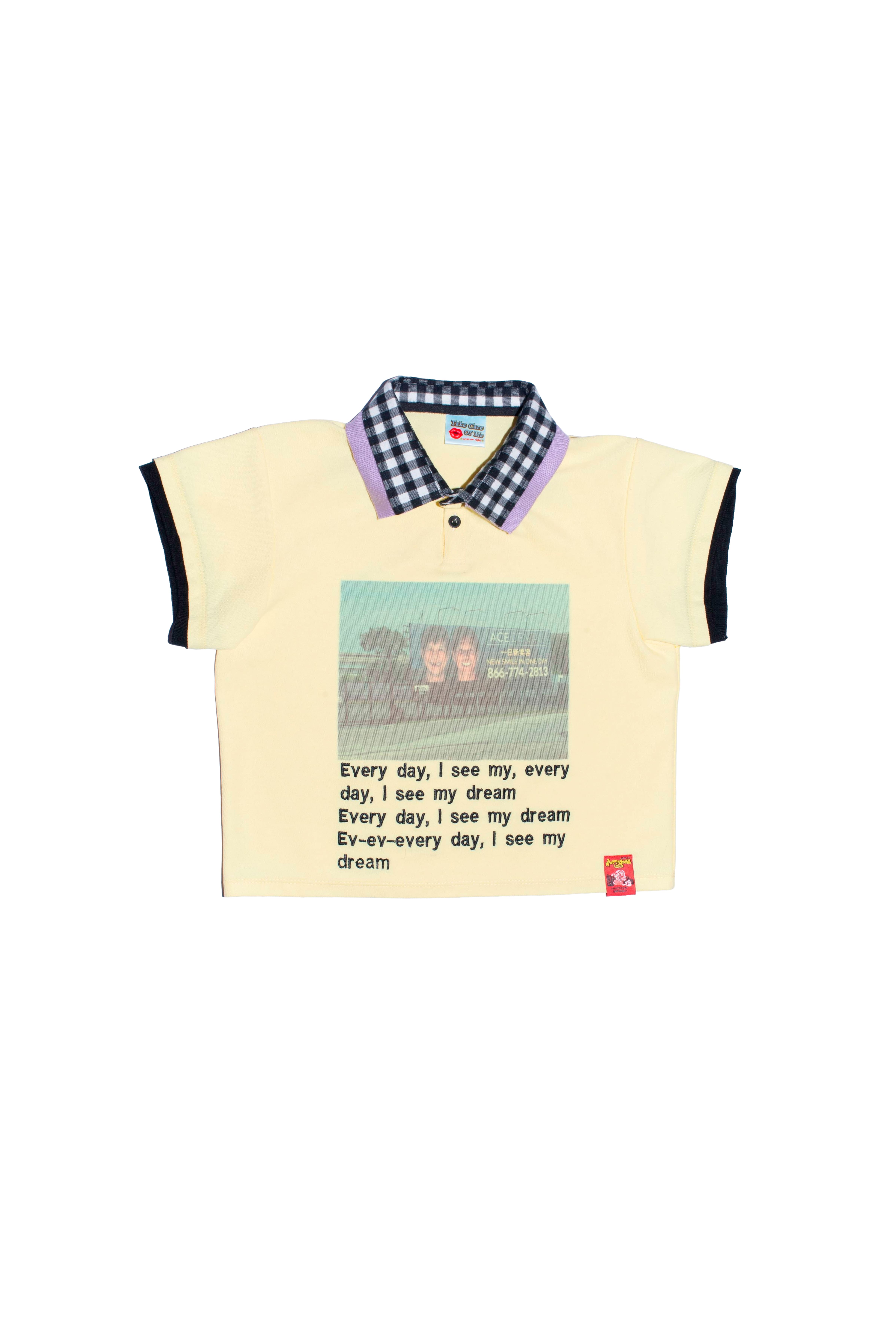 “YES” Yellow Polo T-Shirt