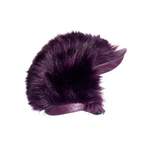 Purple Fur Hat